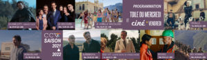 Banner avec des images qui reprend la programmation du cinéma
